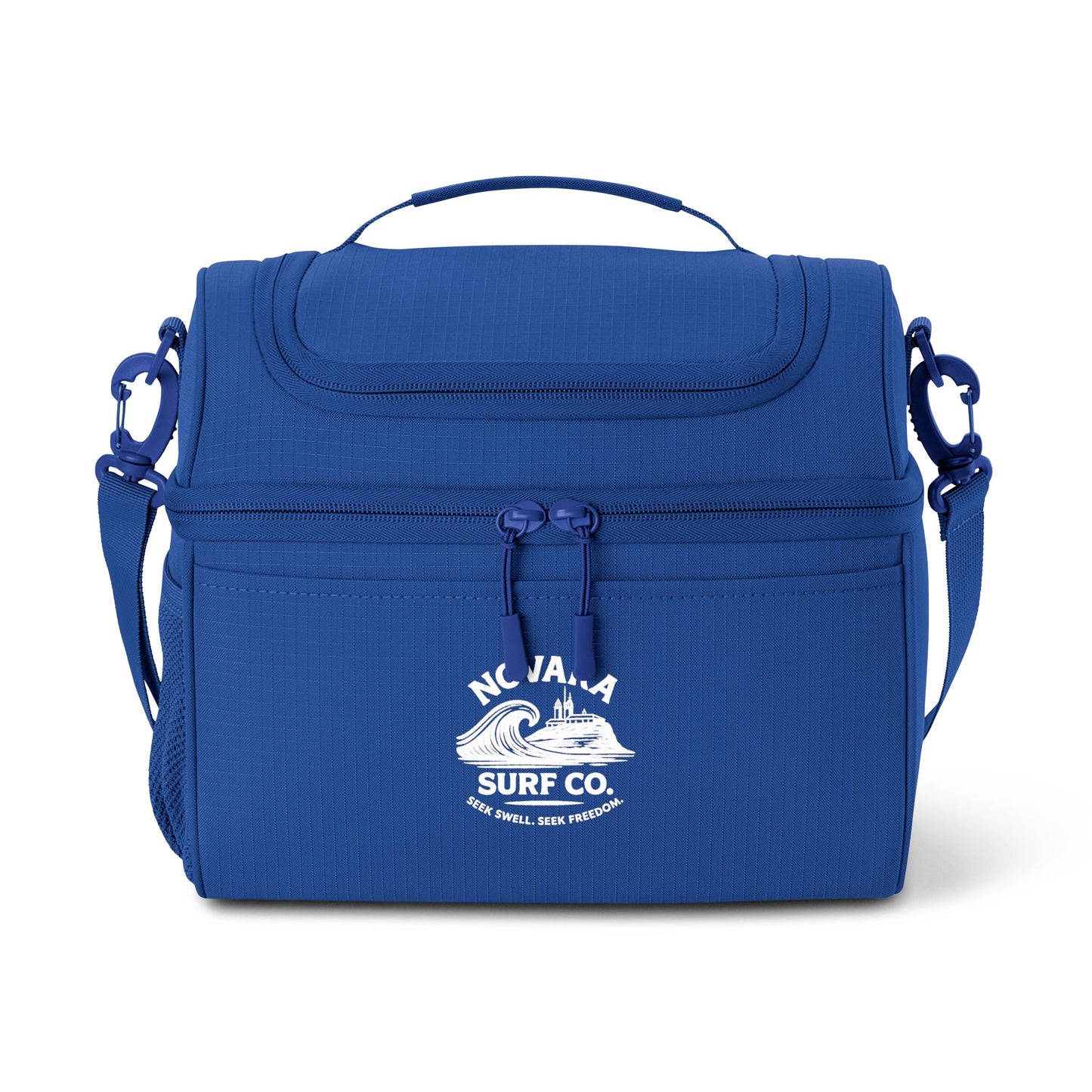 Novara Surf Co. logo Cooler Bag | insulated lunch tote, beach cooler