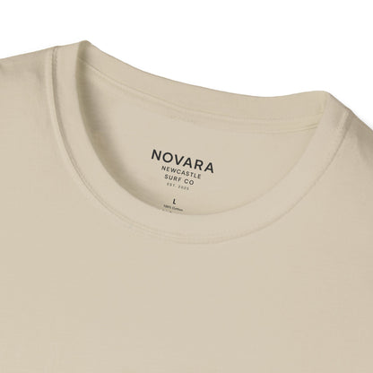 Novara Surf Co. T-Shirt — 'Seek Swell, Seek Freedom' Graphic Tee