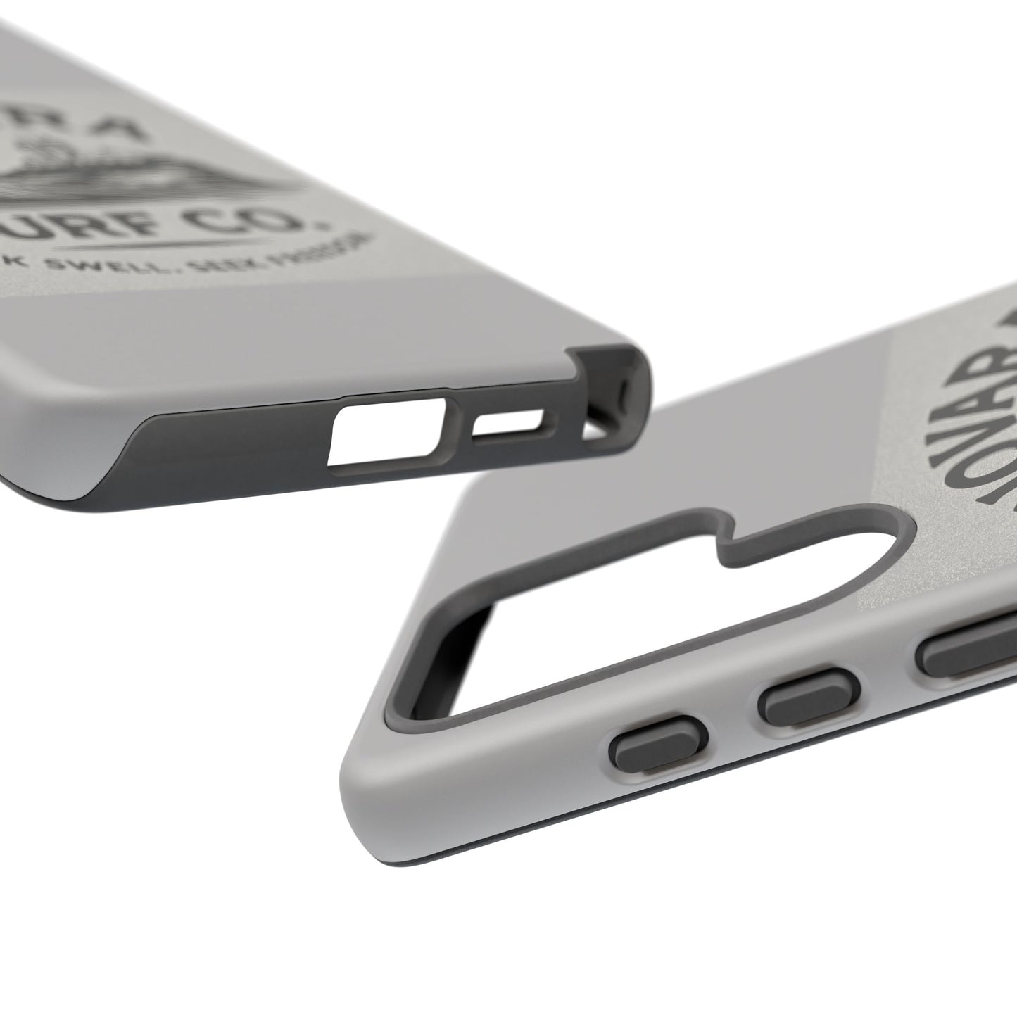 Novara Surf Co. Tough Case – Coastal Wave Logo (Impact Protection)