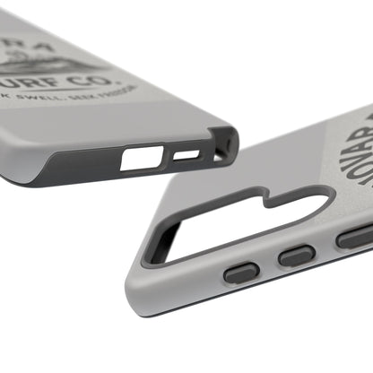 Novara Surf Co. Tough Case – Coastal Wave Logo (Impact Protection)