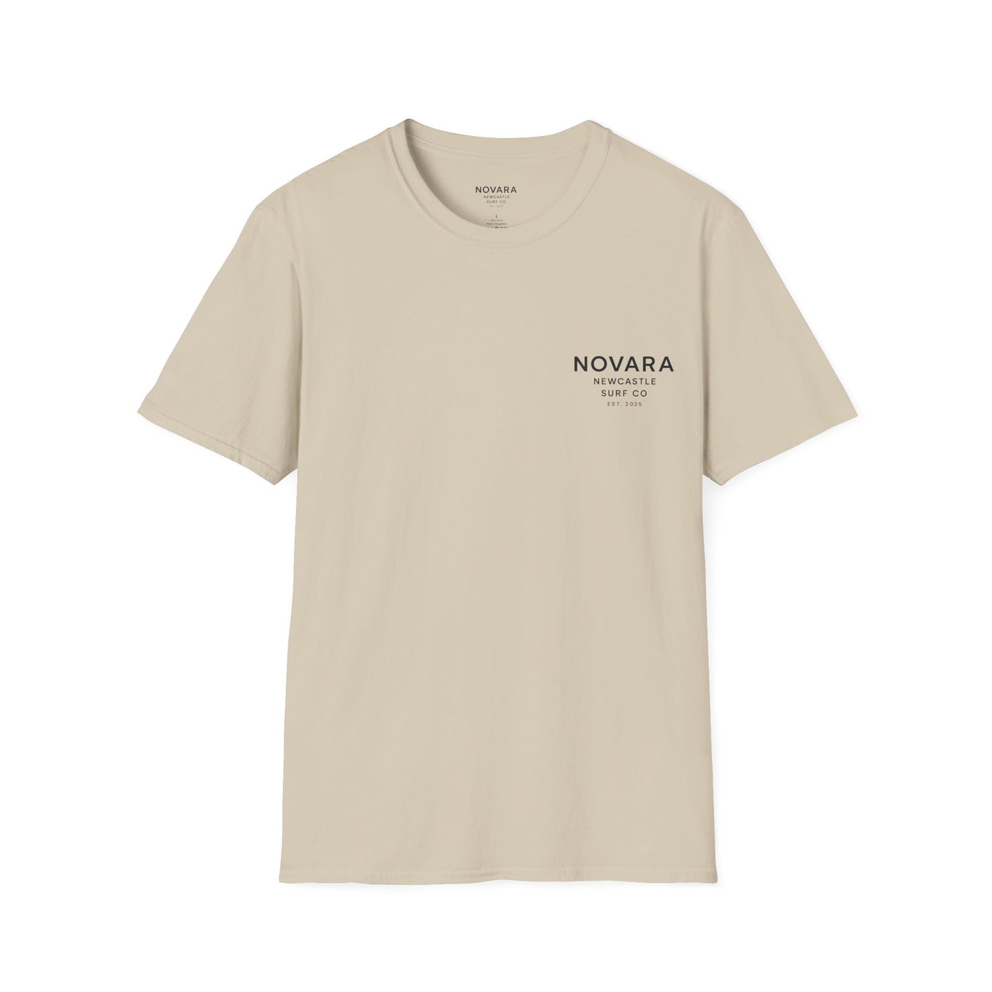 Novara Surf Co. T-Shirt — 'Seek Swell, Seek Freedom' Graphic Tee