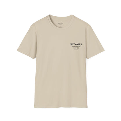 Novara Surf Co. T-Shirt — 'Seek Swell, Seek Freedom' Graphic Tee