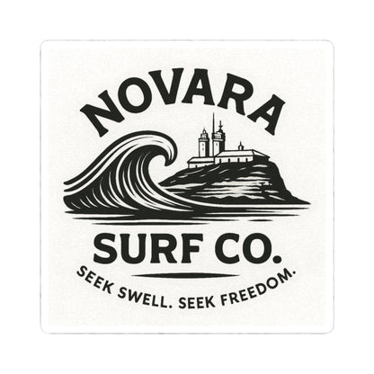 Novara Signature Sticker – Seek Swell. Seek Freedom