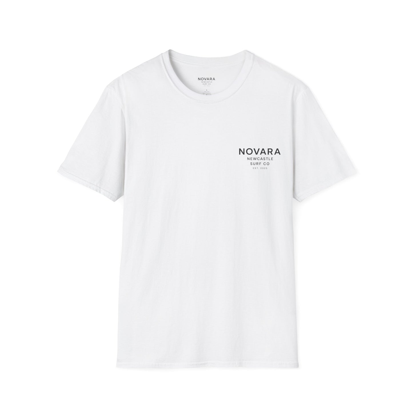 Novara Surf Co. T-Shirt — 'Seek Swell, Seek Freedom' Graphic Tee