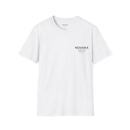 Novara Surf Co. T-Shirt — 'Seek Swell, Seek Freedom' Graphic Tee