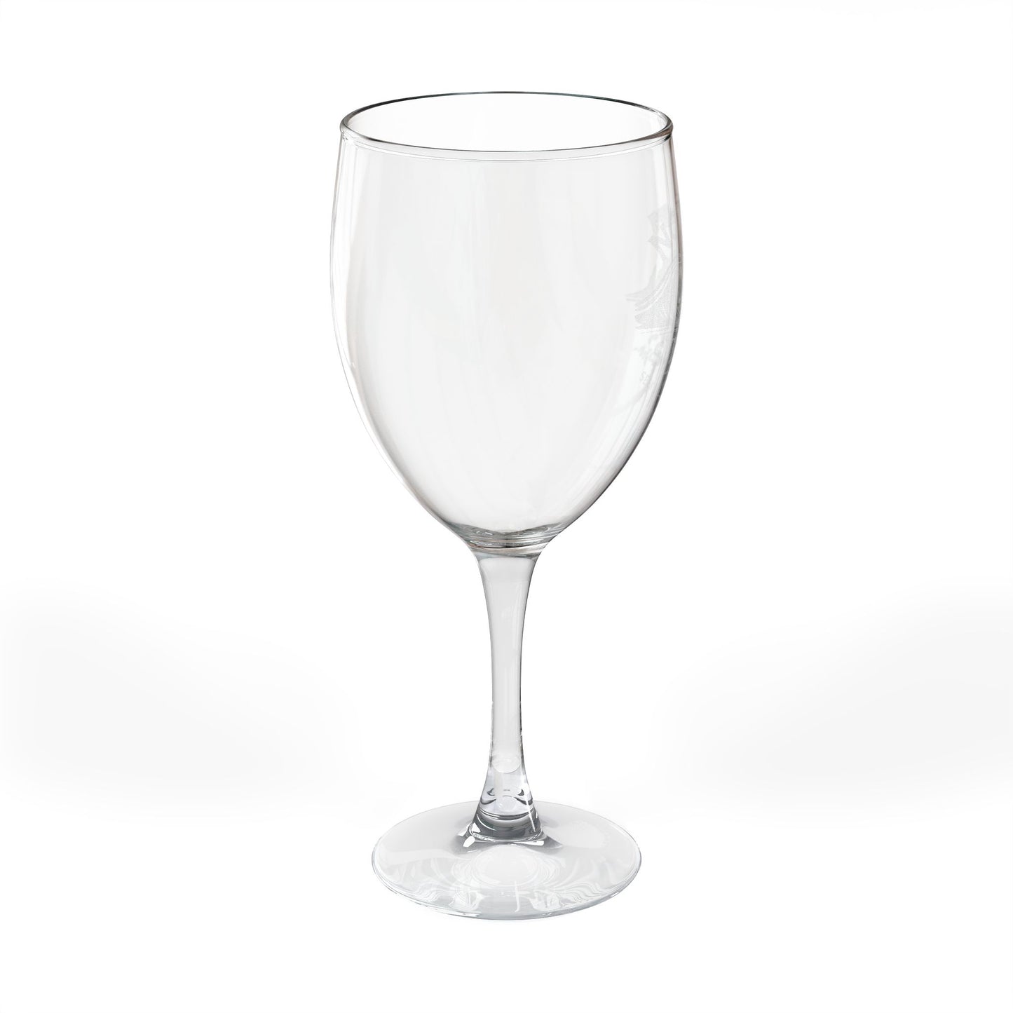 Engraved Wine Glass 10.5oz — Novara Surf Co. Logo
