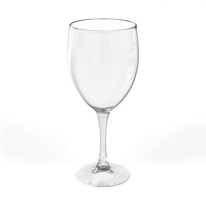 Engraved Wine Glass 10.5oz — Novara Surf Co. Logo