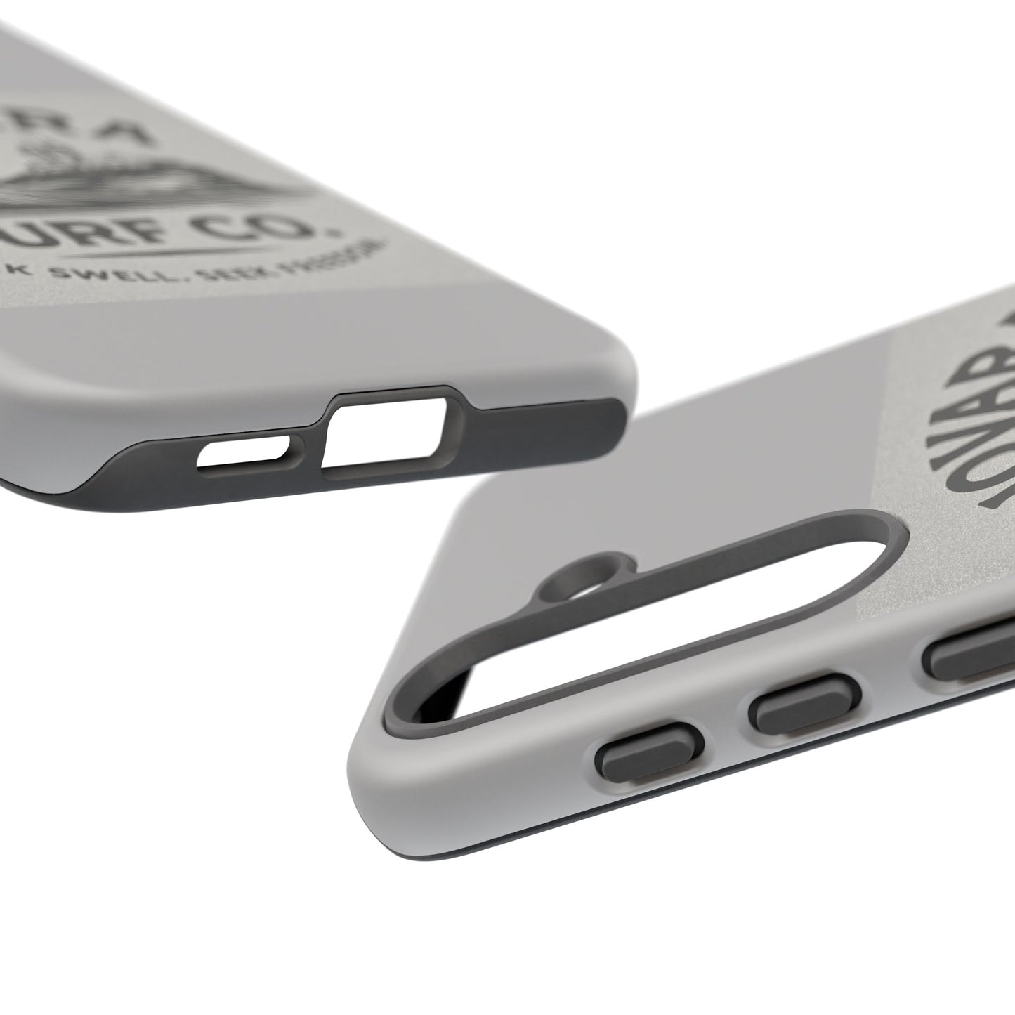 Novara Surf Co. Tough Case – Coastal Wave Logo (Impact Protection)