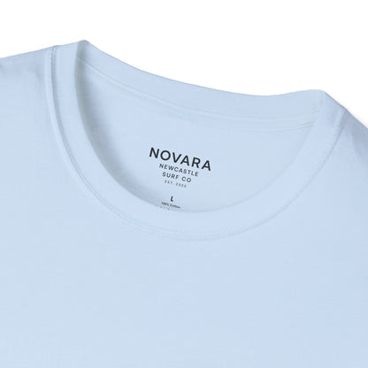 Novara Surf Co. T-Shirt — 'Seek Swell, Seek Freedom' Graphic Tee