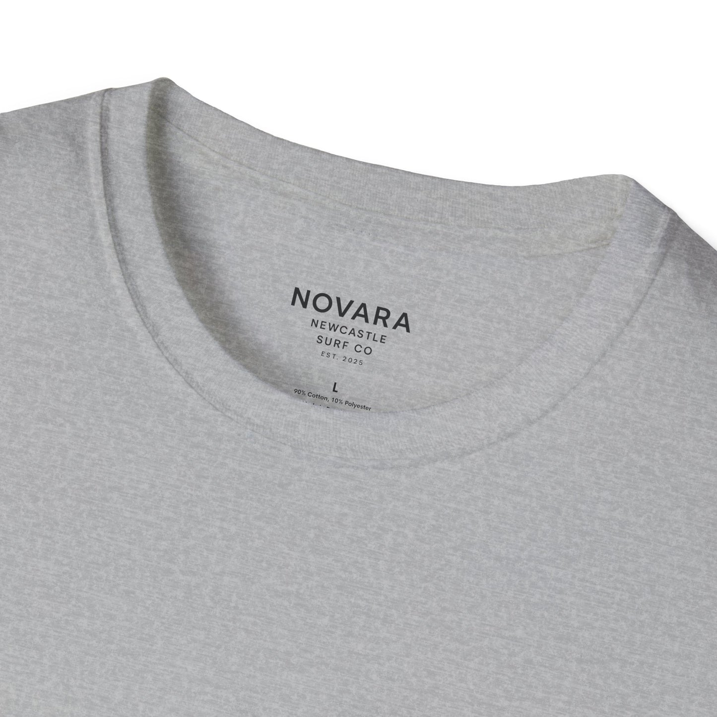 Novara Surf Co. T-Shirt — 'Seek Swell, Seek Freedom' Graphic Tee