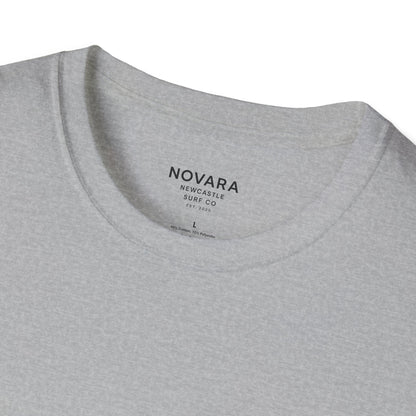 Novara Surf Co. T-Shirt — 'Seek Swell, Seek Freedom' Graphic Tee