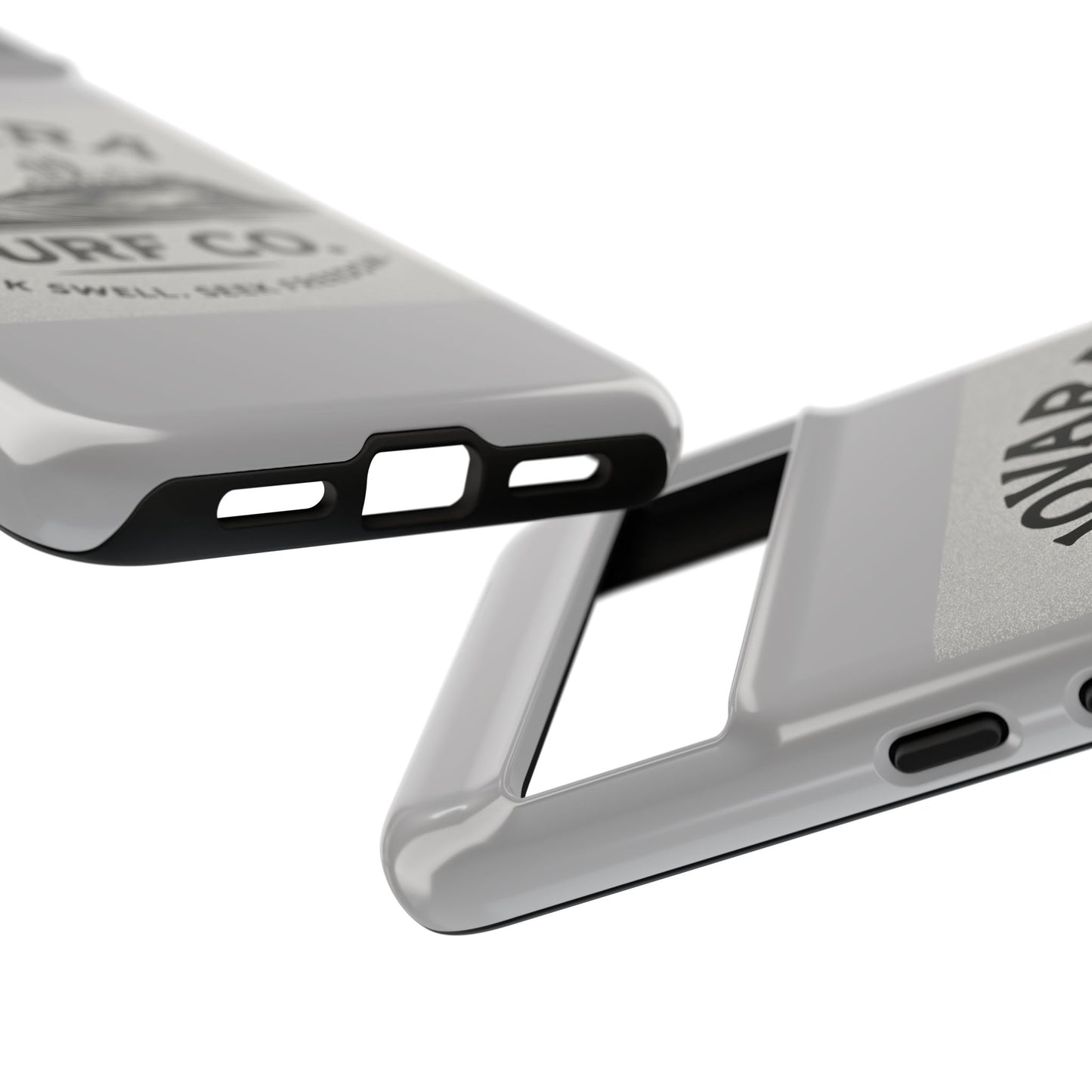 Novara Surf Co. Tough Case – Coastal Wave Logo (Impact Protection)