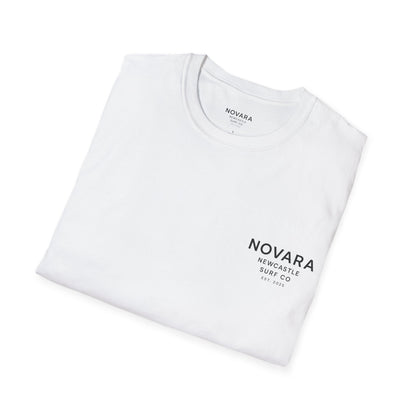 Novara Surf Co. T-Shirt — 'Seek Swell, Seek Freedom' Graphic Tee