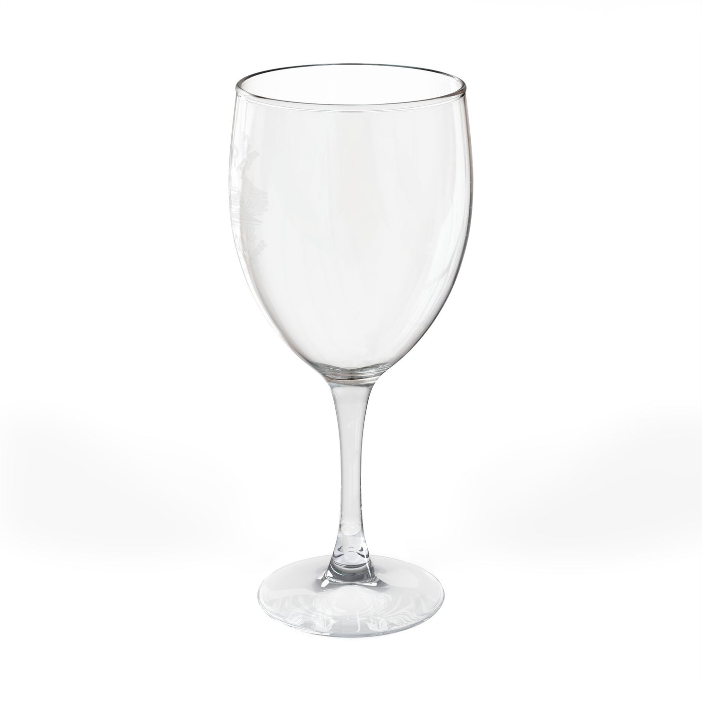 Engraved Wine Glass 10.5oz — Novara Surf Co. Logo