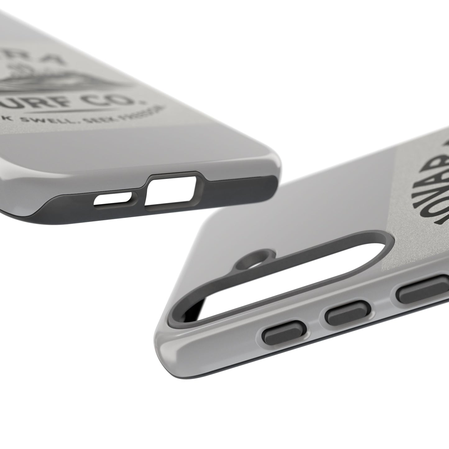 Novara Surf Co. Tough Case – Coastal Wave Logo (Impact Protection)