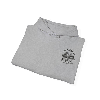 Novara Surf Co. “Coastal Heritage” Graphic Hoodie – Seek Swell, Seek Freedom