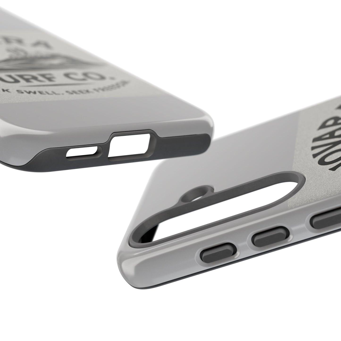 Novara Surf Co. Tough Case – Coastal Wave Logo (Impact Protection)