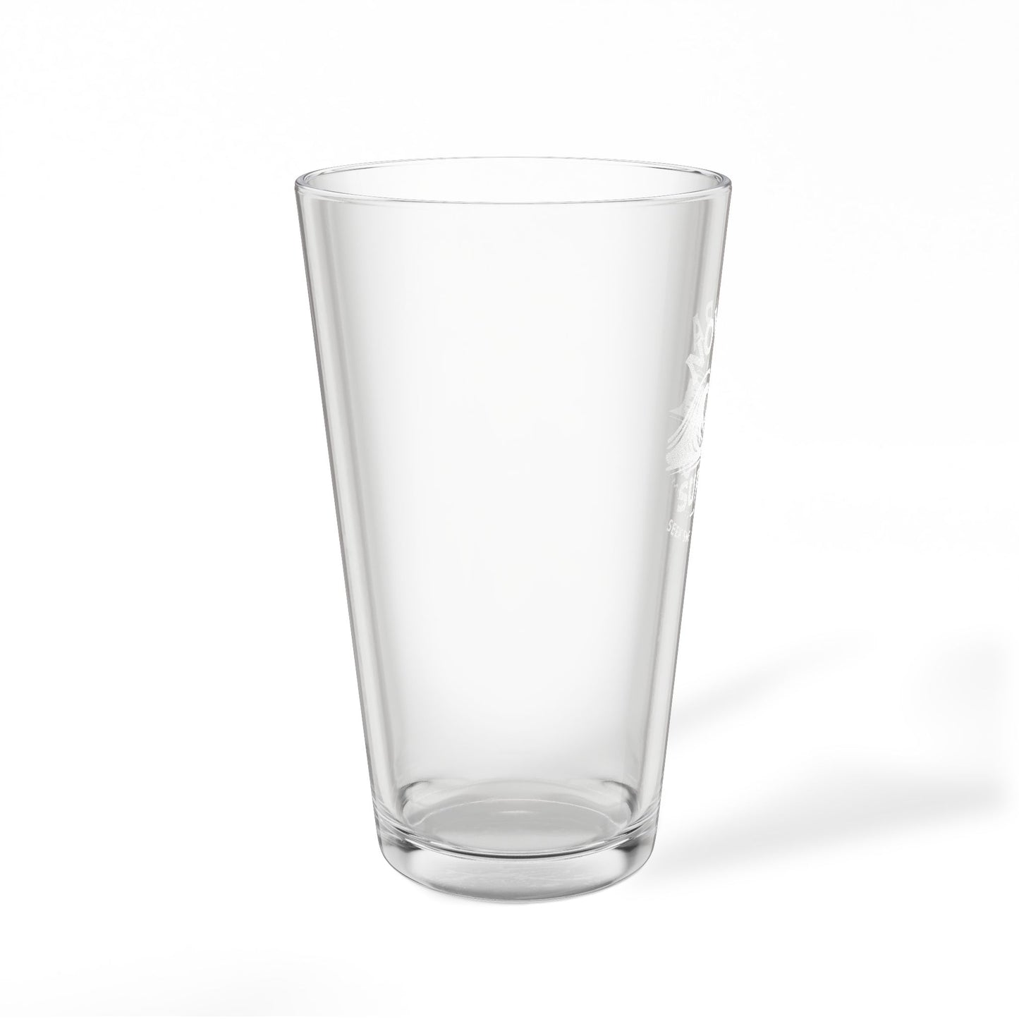 Engraved Pint Glass — Novara Surf Co. Logo