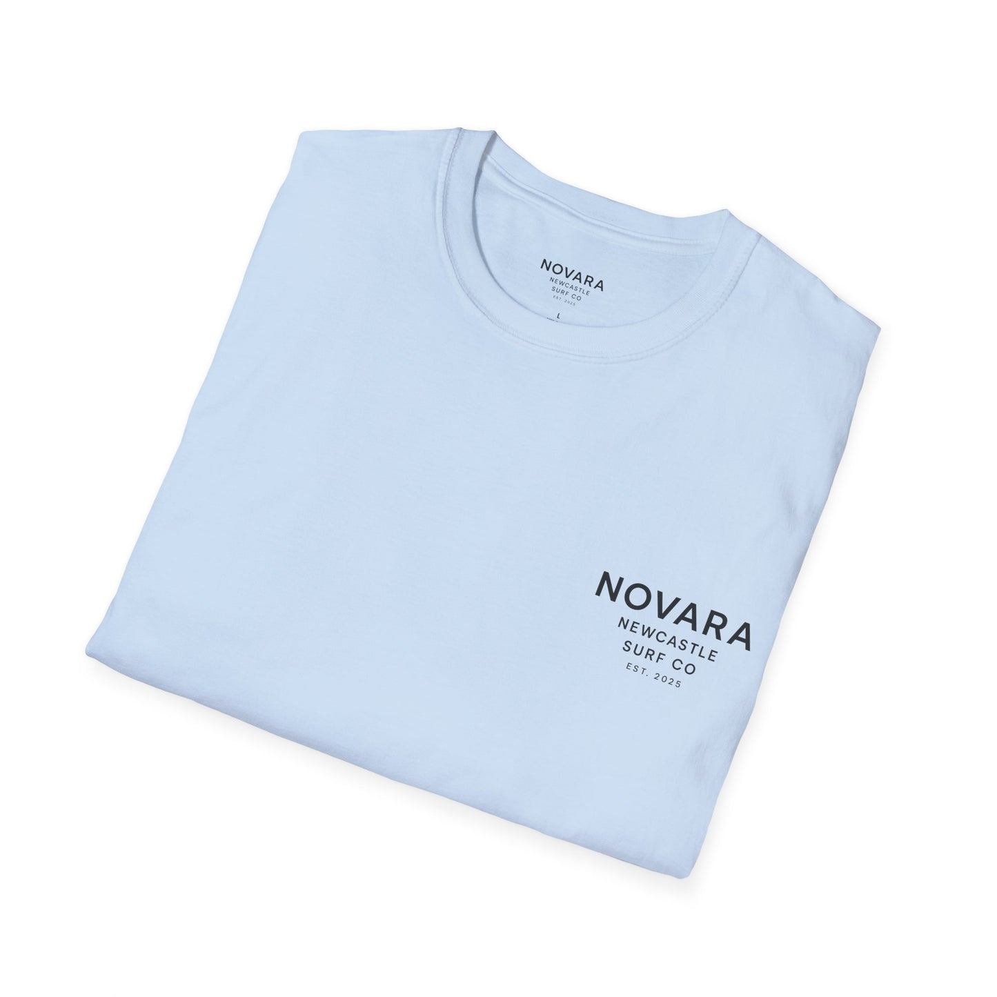 Novara Surf Co. T-Shirt — 'Seek Swell, Seek Freedom' Graphic Tee