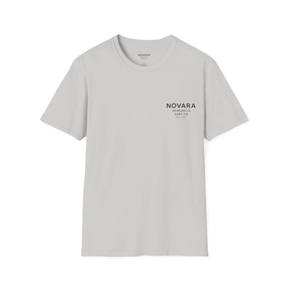 Novara Surf Co. T-Shirt — 'Seek Swell, Seek Freedom' Graphic Tee
