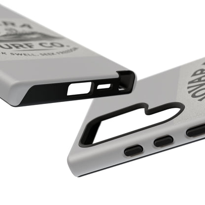 Novara Surf Co. Tough Case – Coastal Wave Logo (Impact Protection)