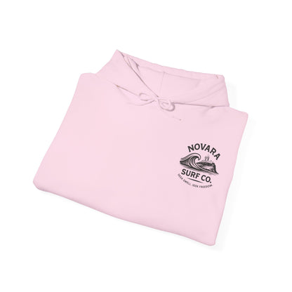 Novara Surf Co. “Coastal Heritage” Graphic Hoodie – Seek Swell, Seek Freedom