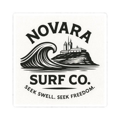 Novara Signature Sticker – Seek Swell. Seek Freedom