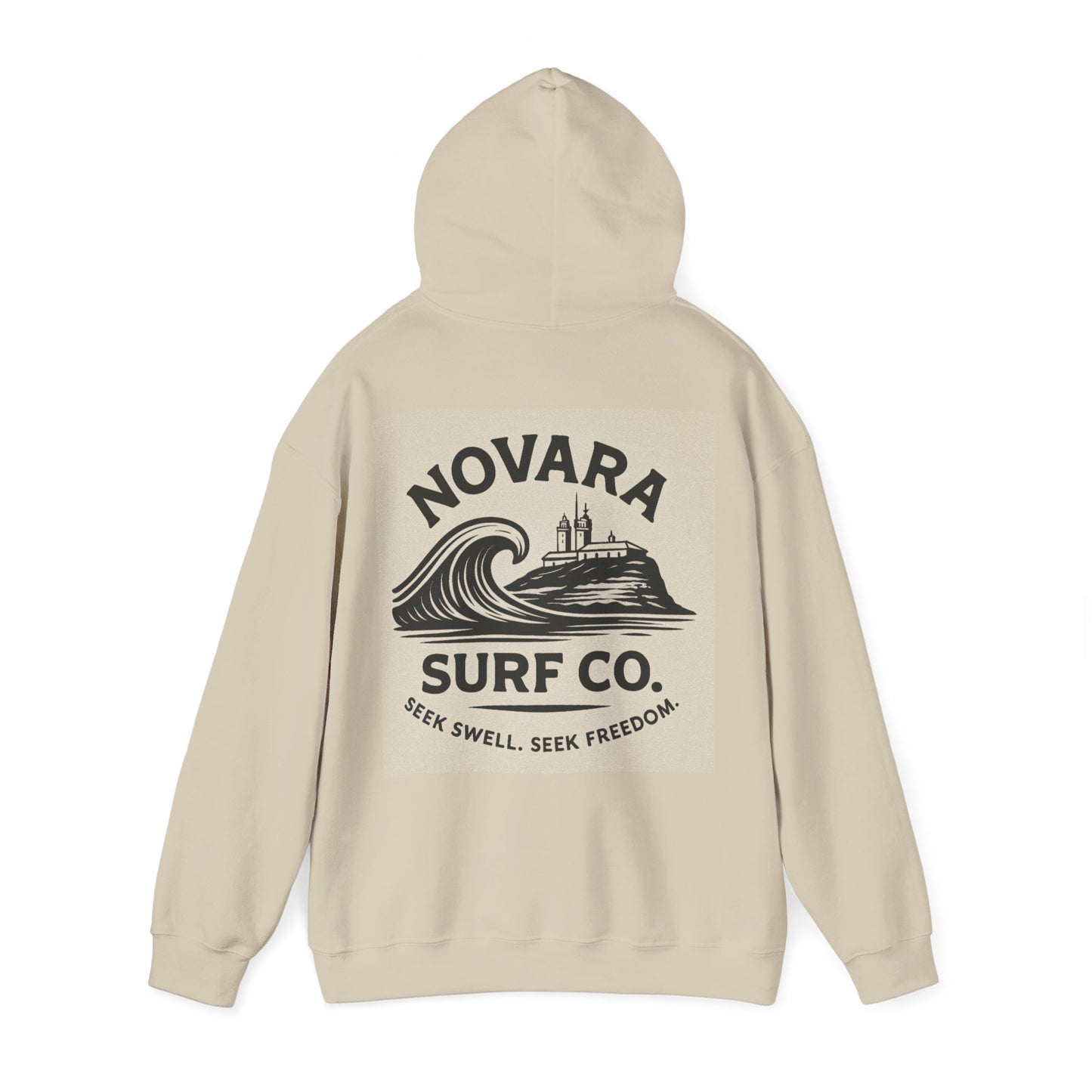 Novara Surf Co. Premium Hoodie – Seek Swell, Seek Freedom