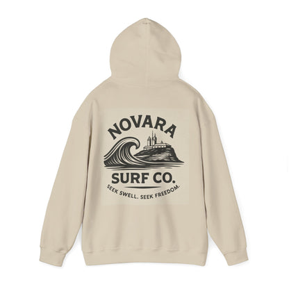 Novara Surf Co. Premium Hoodie – Seek Swell, Seek Freedom