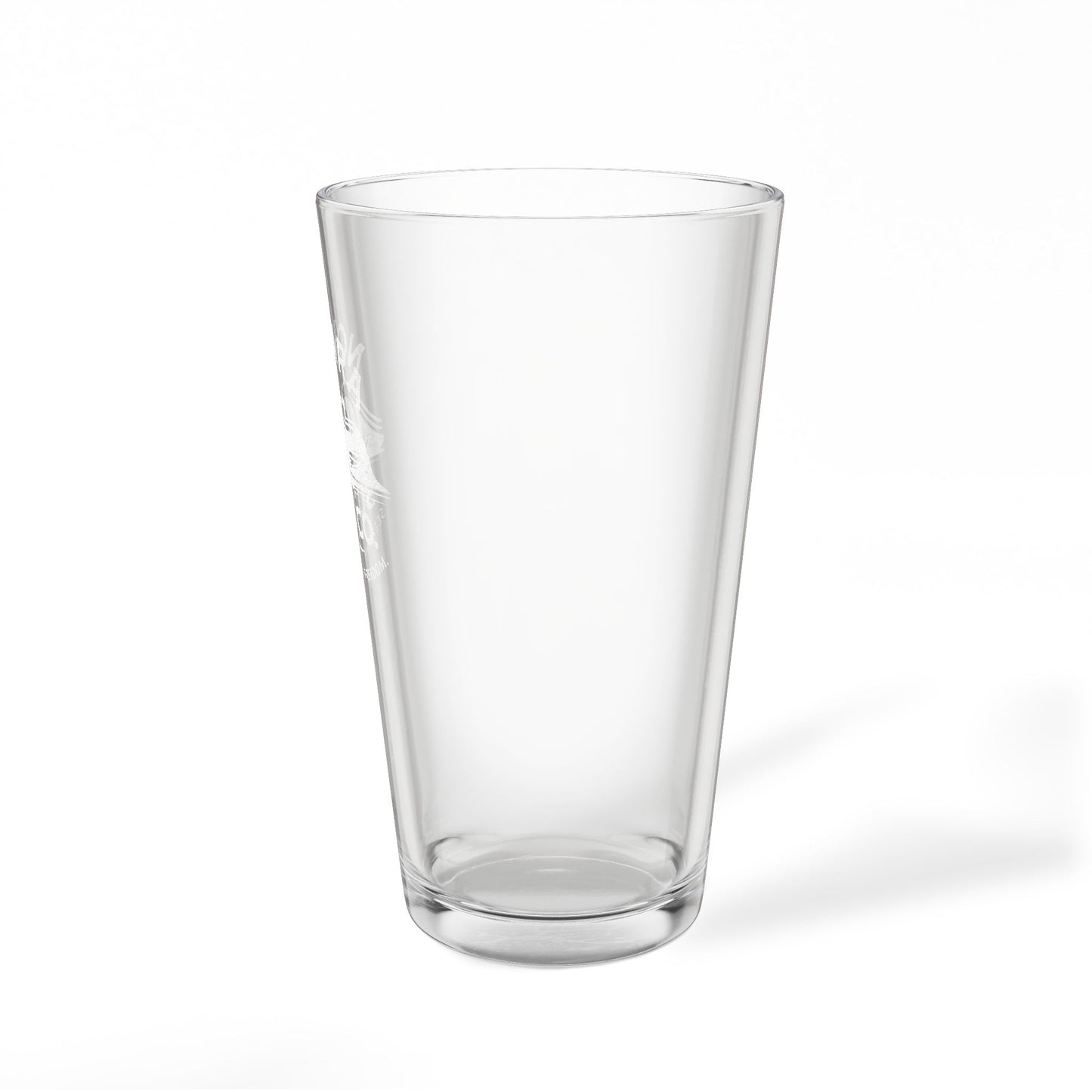 Engraved Pint Glass — Novara Surf Co. Logo