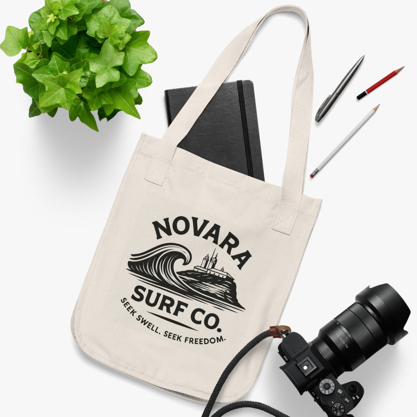 Novara Eco Tote – Coastal Canvas Carry Bag