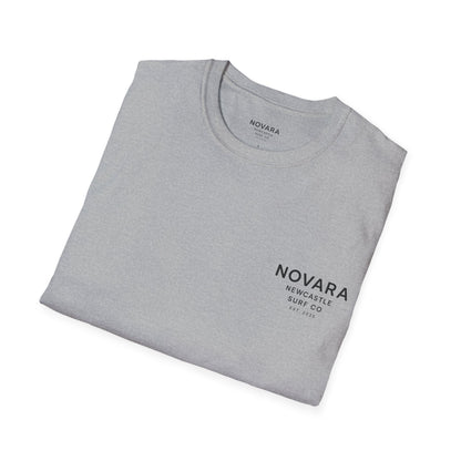 Novara Surf Co. T-Shirt — 'Seek Swell, Seek Freedom' Graphic Tee