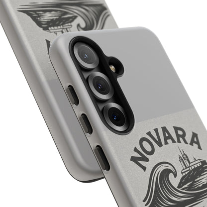 Novara Surf Co. Tough Case – Coastal Wave Logo (Impact Protection)