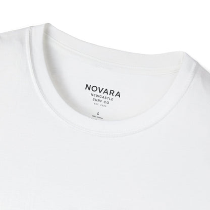 Novara Surf Co. T-Shirt — 'Seek Swell, Seek Freedom' Graphic Tee