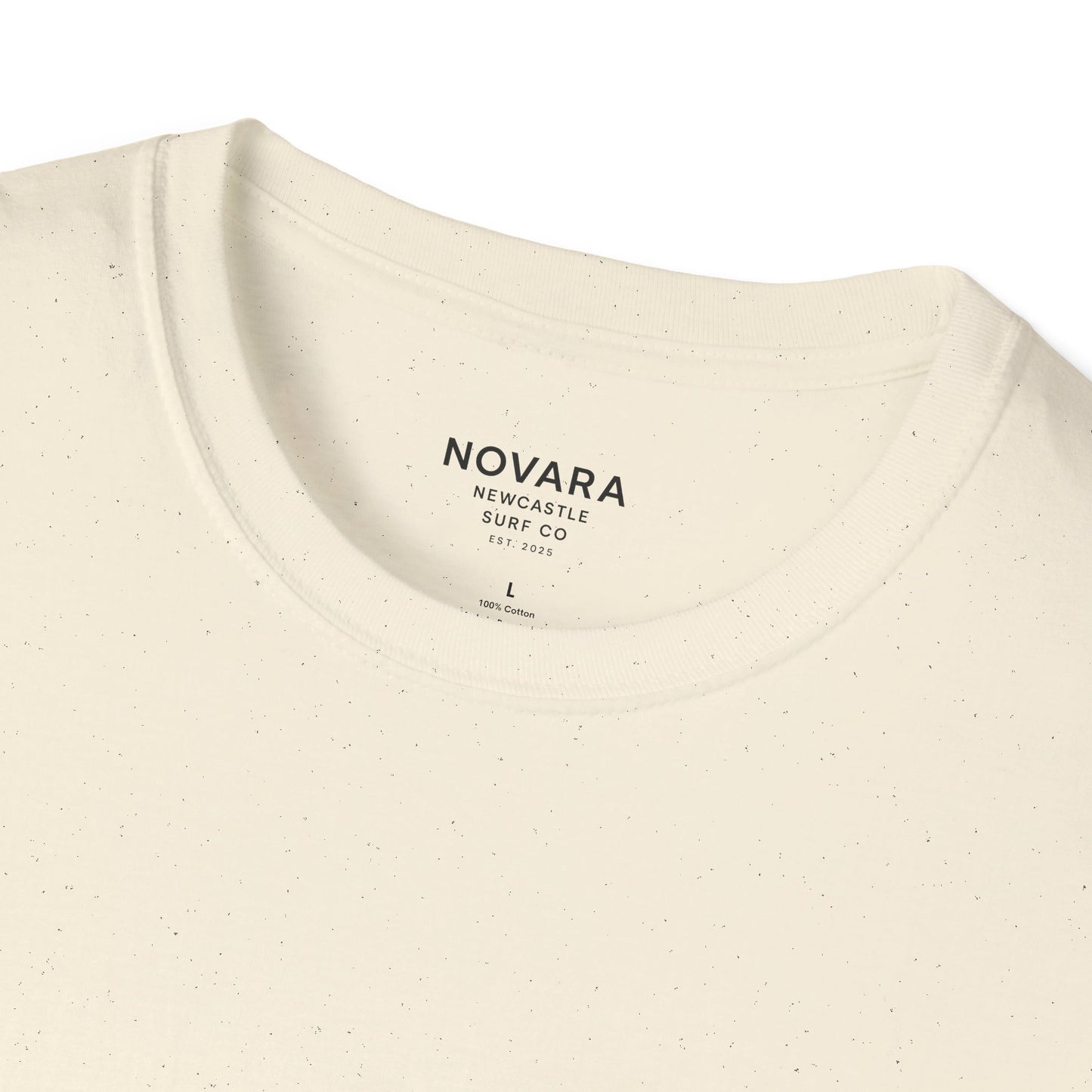 Novara Surf Co. T-Shirt — 'Seek Swell, Seek Freedom' Graphic Tee
