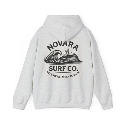 Novara Surf Co. Premium Hoodie – Seek Swell, Seek Freedom