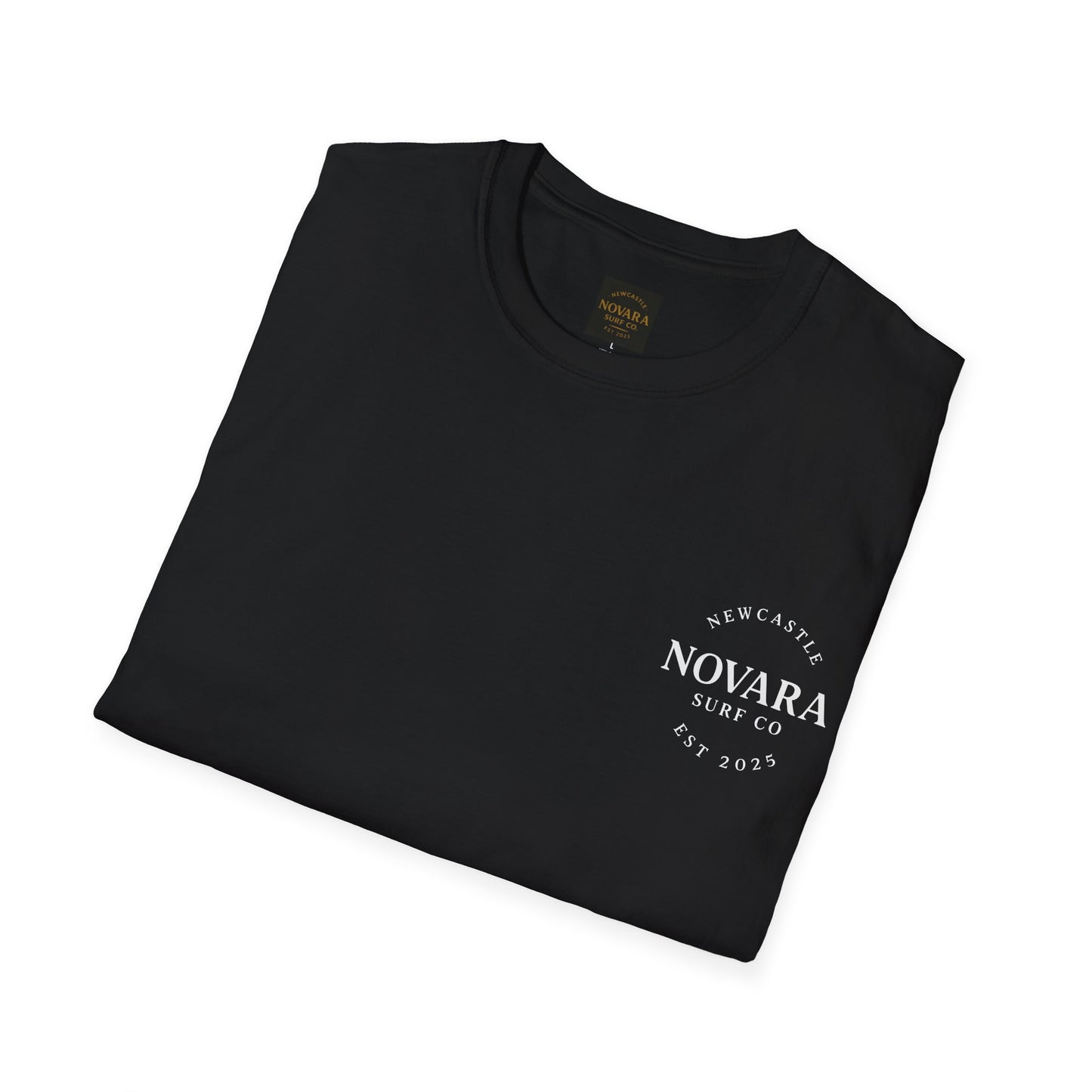 Novara Surf Co. T-Shirt — 'Seek Swell, Seek Freedom' Graphic Tee