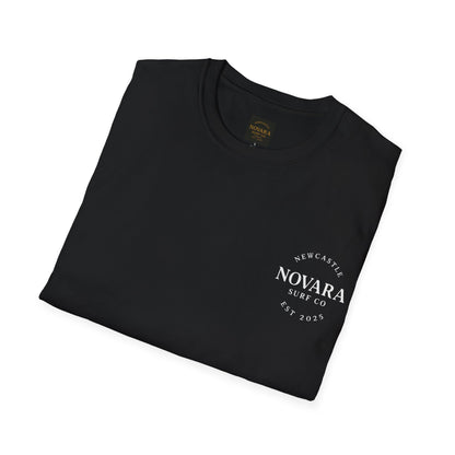 Novara Surf Co. T-Shirt — 'Seek Swell, Seek Freedom' Graphic Tee