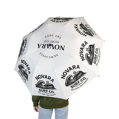 Surf Co. Logo Foldable Umbrella — Compact Semi‑Automatic Rain Umbrella