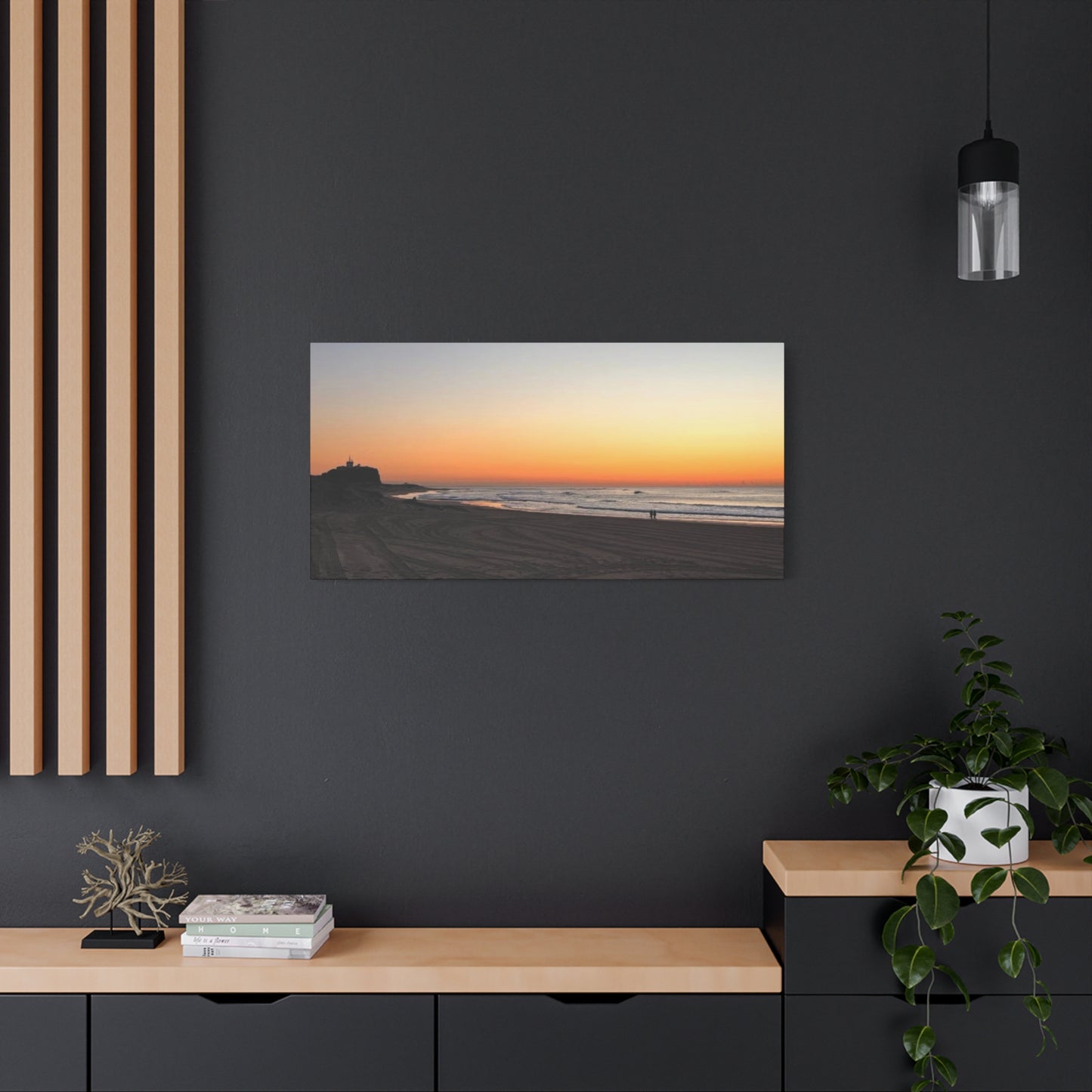 Nobbys New Day – Sunrise Horizon Canvas