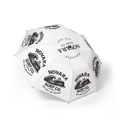 Surf Co. Logo Foldable Umbrella — Compact Semi‑Automatic Rain Umbrella