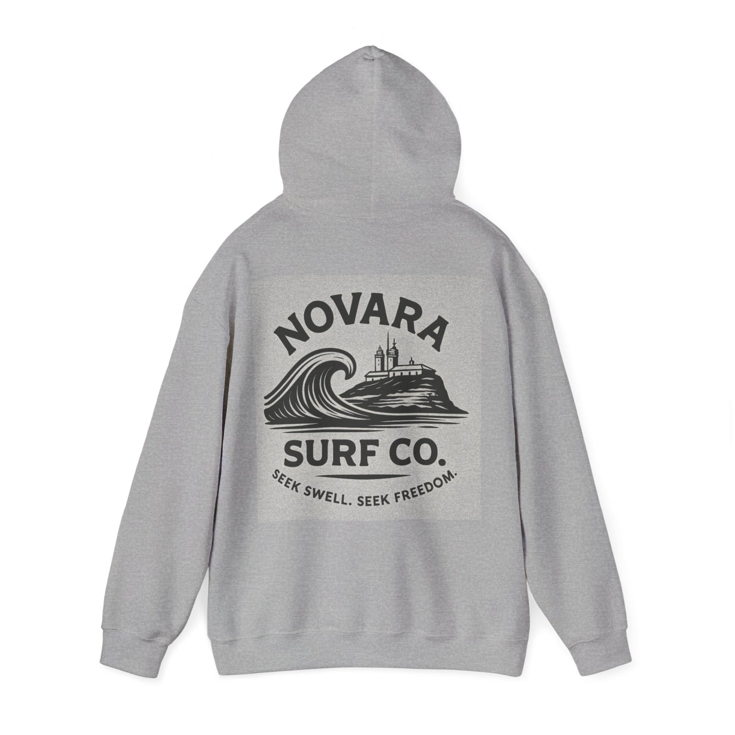 Novara Surf Co. Premium Hoodie – Seek Swell, Seek Freedom