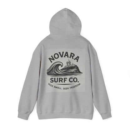 Novara Surf Co. Premium Hoodie – Seek Swell, Seek Freedom