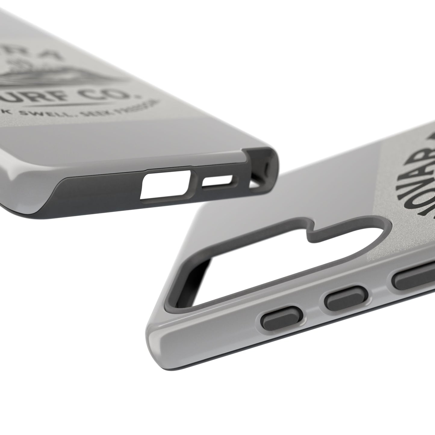 Novara Surf Co. Tough Case – Coastal Wave Logo (Impact Protection)