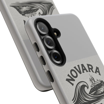 Novara Surf Co. Tough Case – Coastal Wave Logo (Impact Protection)