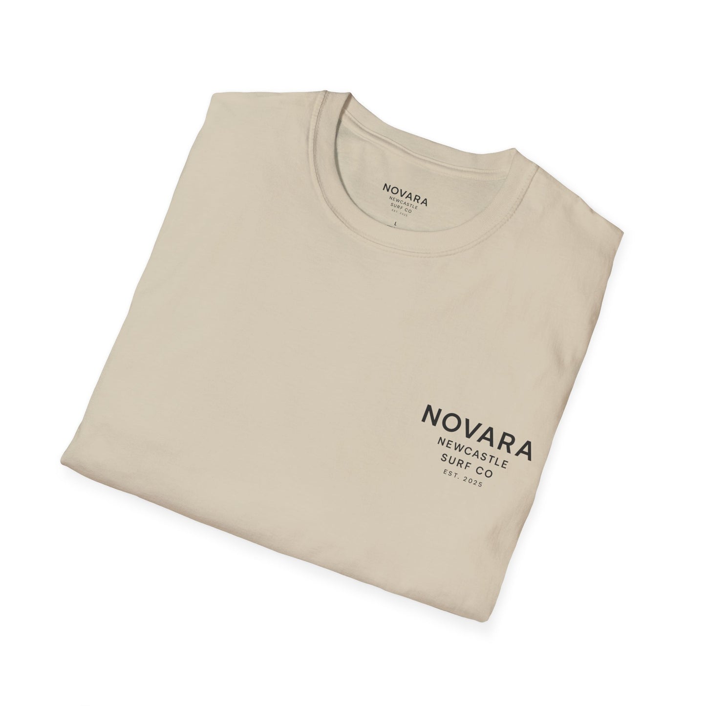 Novara Surf Co. T-Shirt — 'Seek Swell, Seek Freedom' Graphic Tee