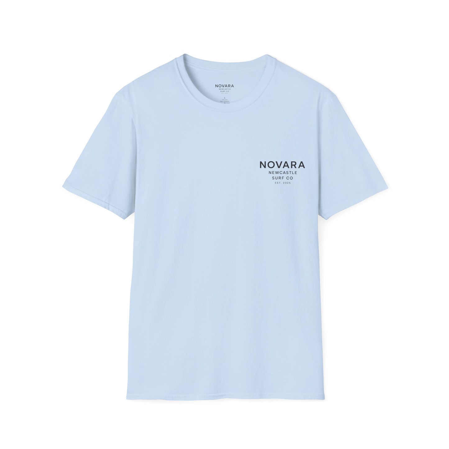 Novara Surf Co. T-Shirt — 'Seek Swell, Seek Freedom' Graphic Tee