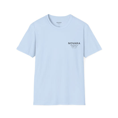 Novara Surf Co. T-Shirt — 'Seek Swell, Seek Freedom' Graphic Tee