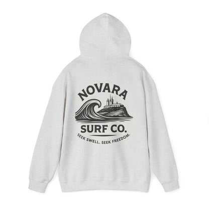Novara Surf Co. Premium Hoodie – Seek Swell, Seek Freedom