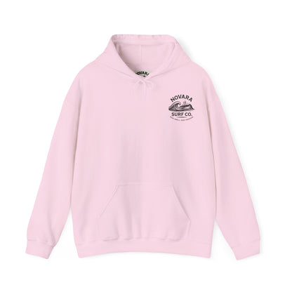 Novara Surf Co. “Coastal Heritage” Graphic Hoodie – Seek Swell, Seek Freedom